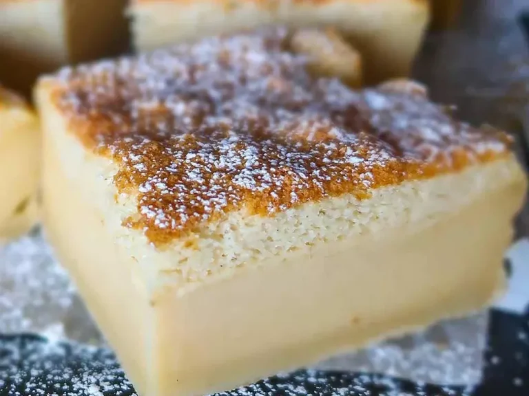 Gluten-Free Vanilla Custard Magic Cake
