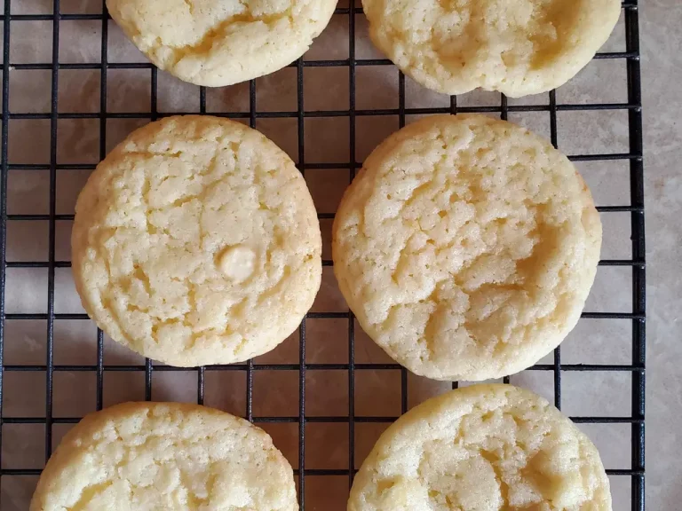 Gluten Free White Chocolate Lemon Cookies