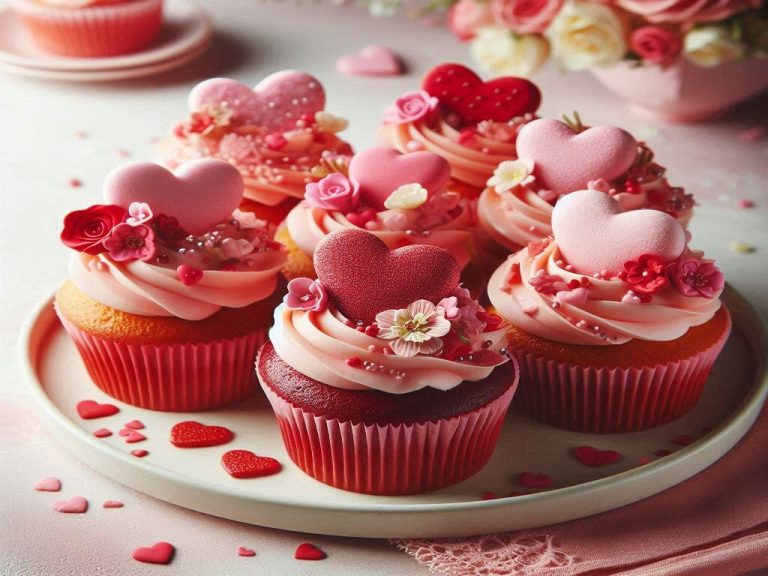 Valentine’s Day cupcakes