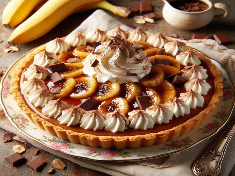 Gluten free banoffee pie