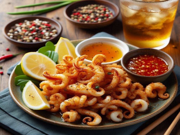 Salt and pepper squid