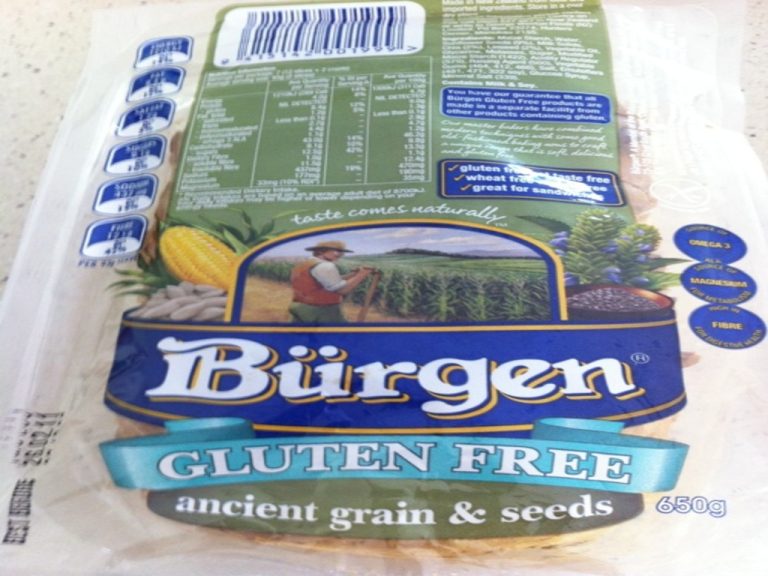 Ancient grain & seeds Burgen bread – gluten free