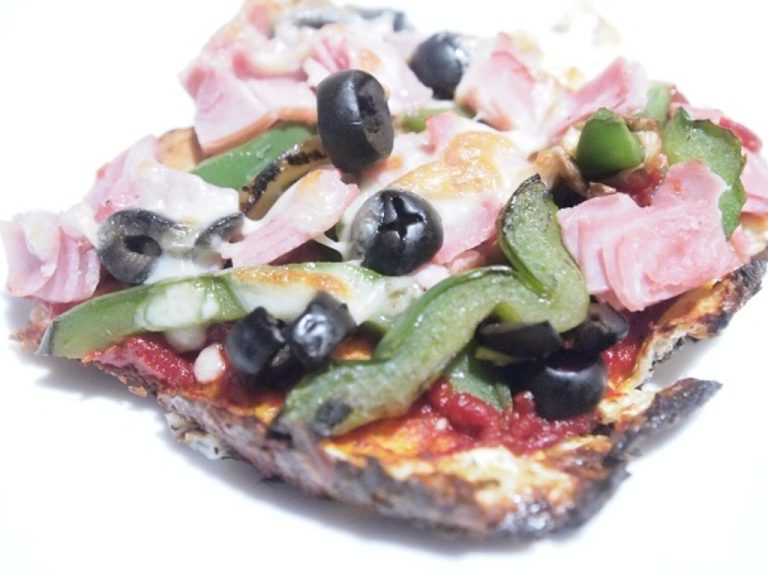 Cauliflower crust pizza