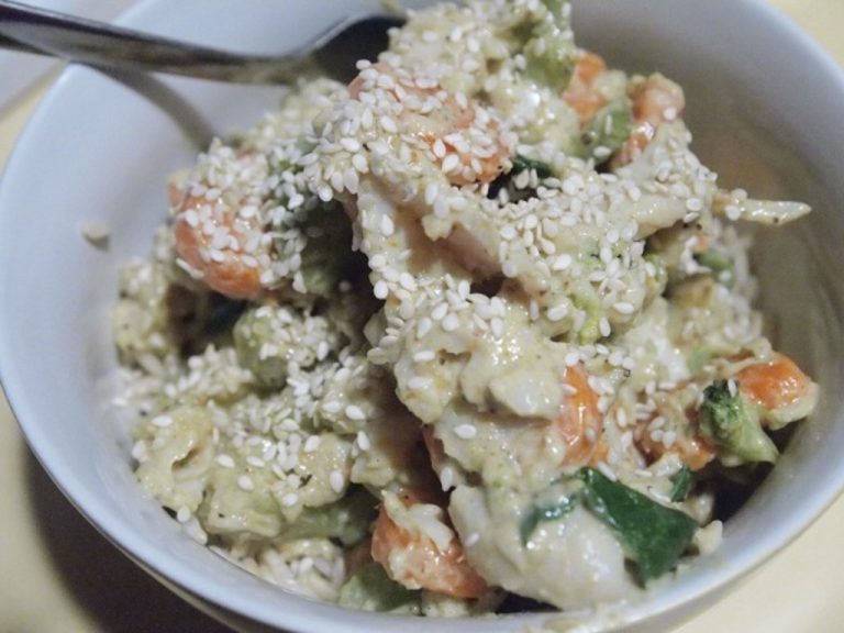 Fish & vegetable coconut curry