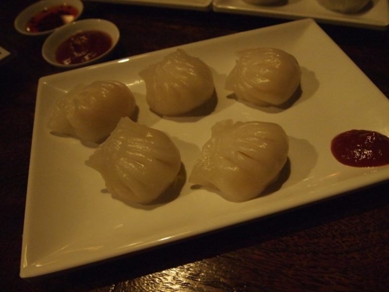 Gluten free dumplings from Bamboo Dumpling Bar