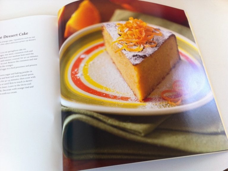 Gluten and dairy free orange cake